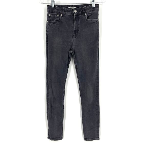 Zara Woman Premium Denim Collection Gray Skinny Jeans Size 4 - Picture 6 of 10